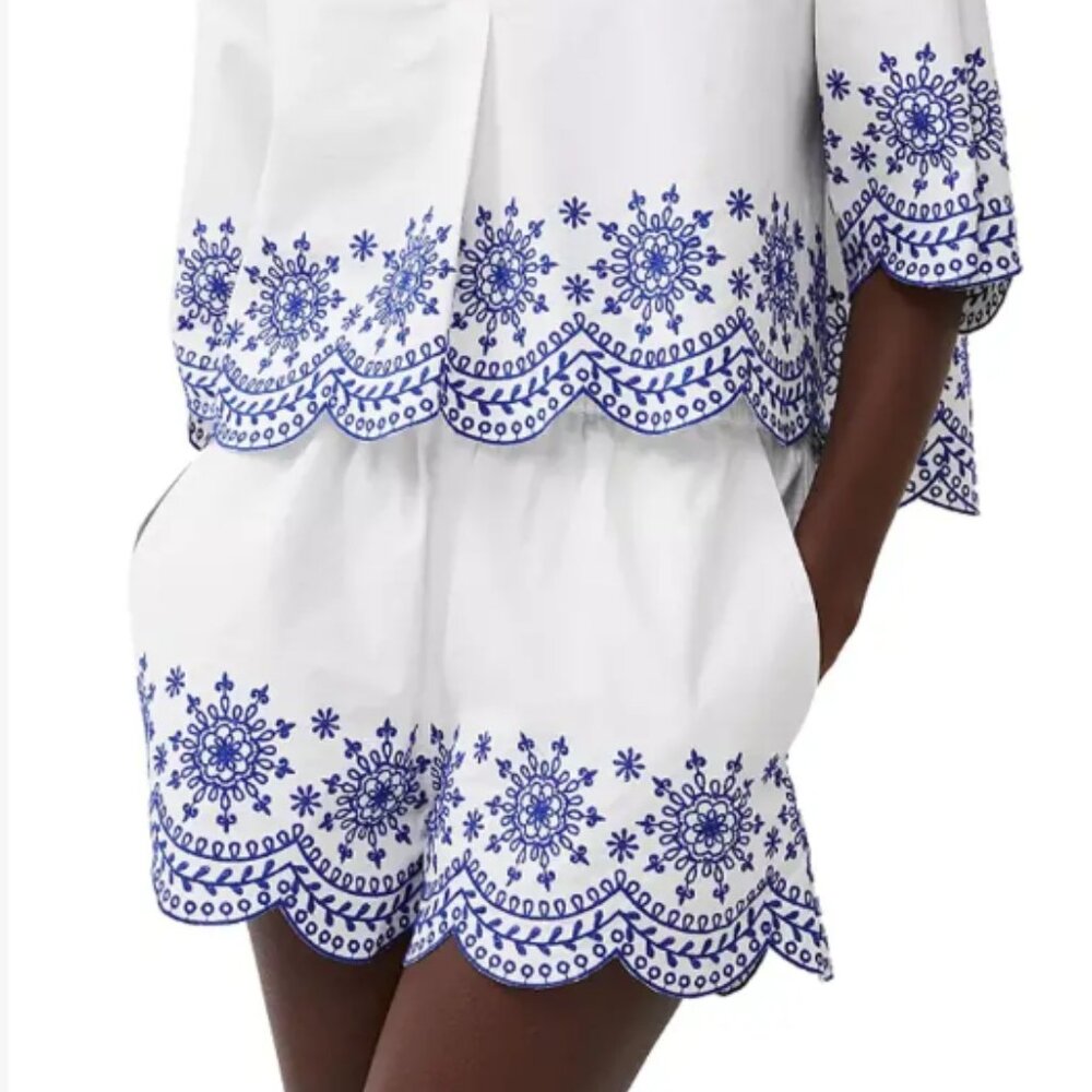 French Connection Alissa Embroidered Short
